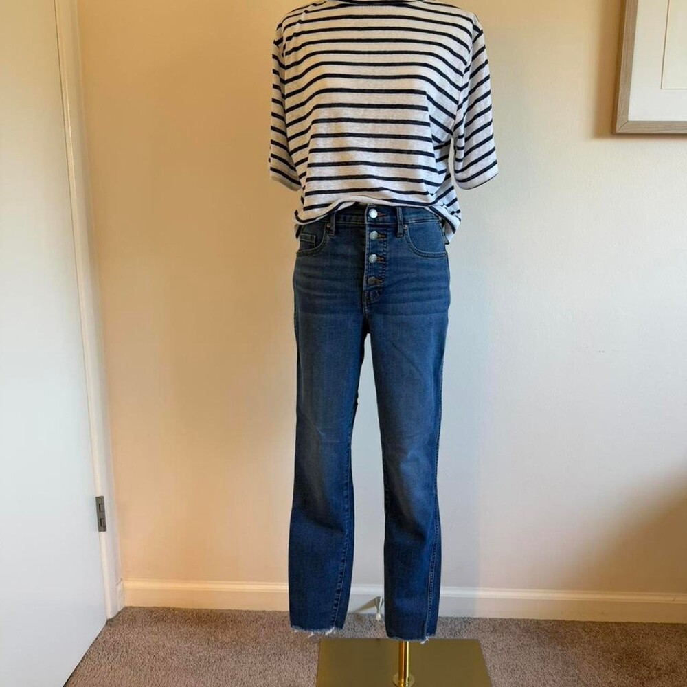 Everlane Women's Blue and Navy Jeans